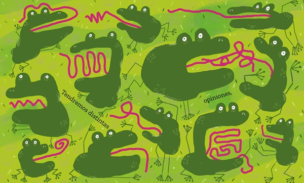 Ilustración de Cuando seamos ranas