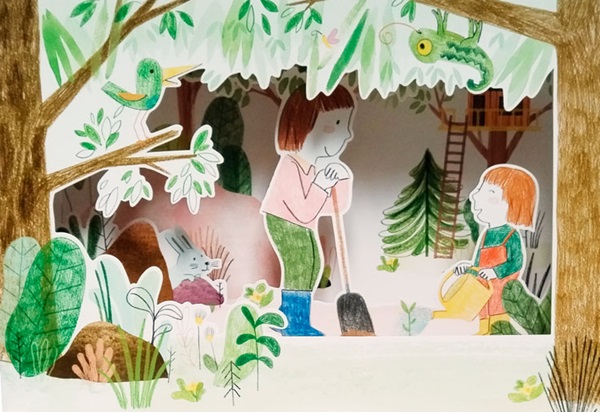 Ilustración de ESA NIÑA A LA QUE QUIERO TANTO