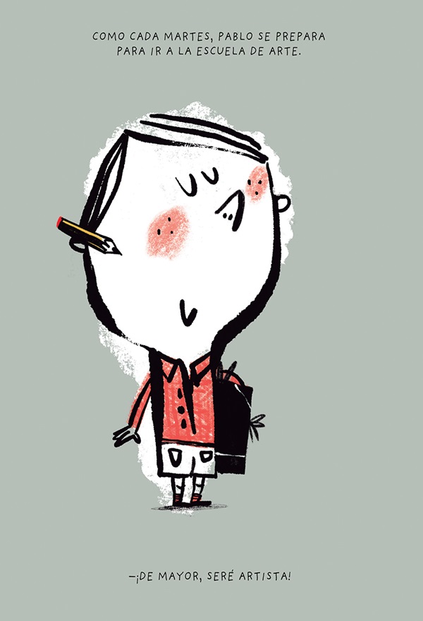 Ilustración de UN ARTISTA ES...