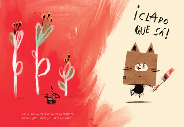 Ilustración de UN ARTISTA ES...