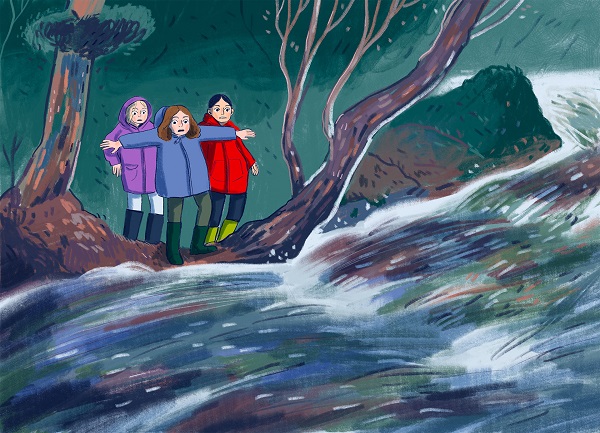 Ilustración de ¡SALVEMOS EL BOSQUE!