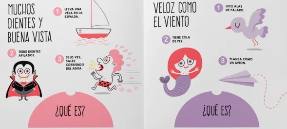Ilustración de Mini ENIGMAS del mar
