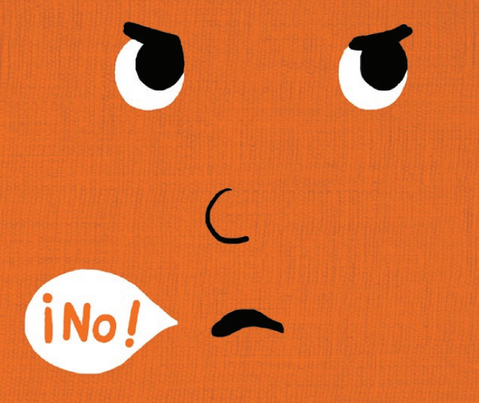 Ilustración de ¡El libro que dice no!