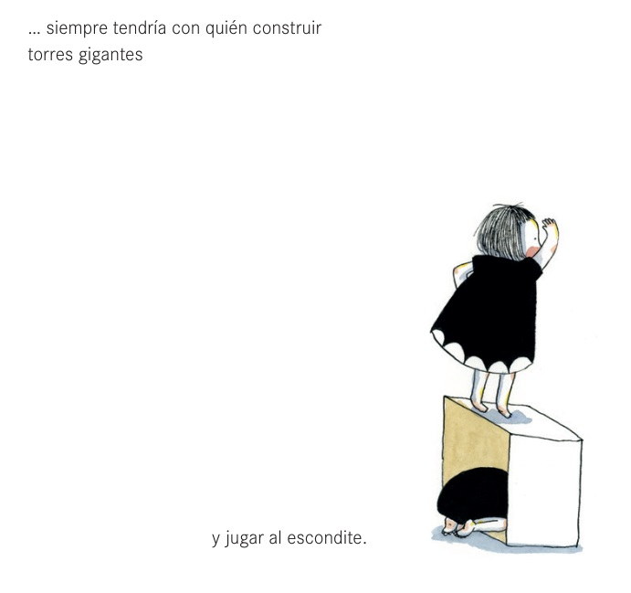 Ilustración de Hermanas pequeñas