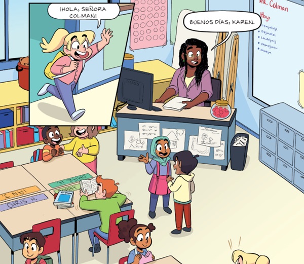Ilustración de Hermana pequeña, pequeña canguro 