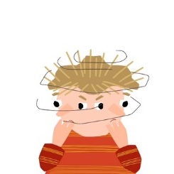 Ilustración de Tomás ha perdido un calcetín