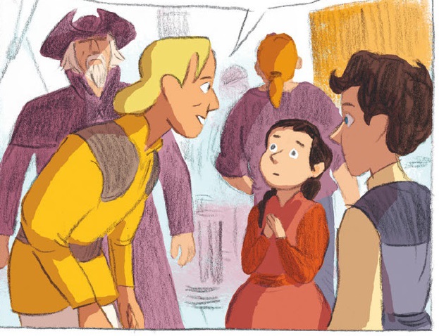 Ilustración de Los dragones de Nalsara