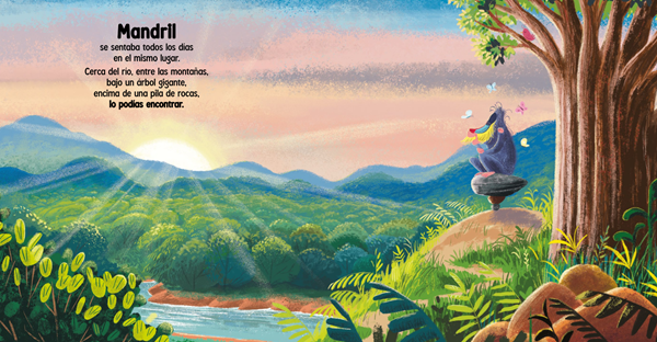 Ilustración de MANDRIL