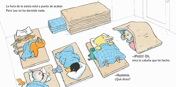 Ilustración de LA HORA DE LA SIESTA