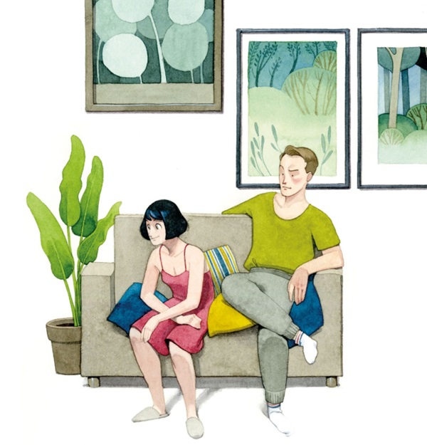 Ilustración de ¡MAMÁ ES UN LOBO!