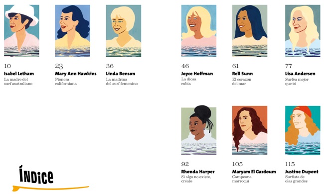 Ilustración de SURFERAS