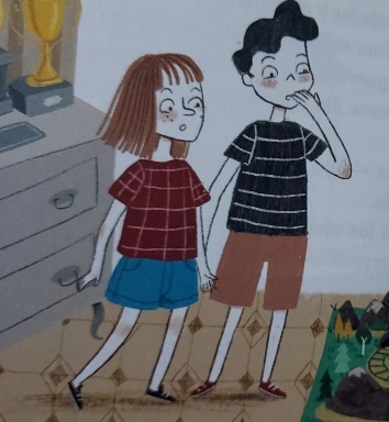 Ilustración de La habitación secreta
