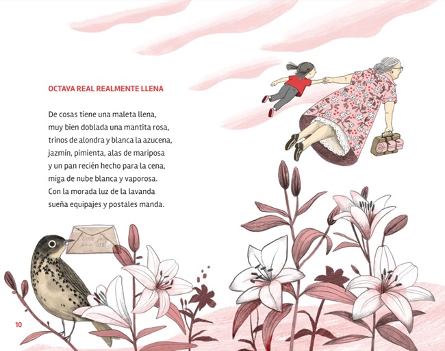 Ilustración de Una abuela hecha de versos
