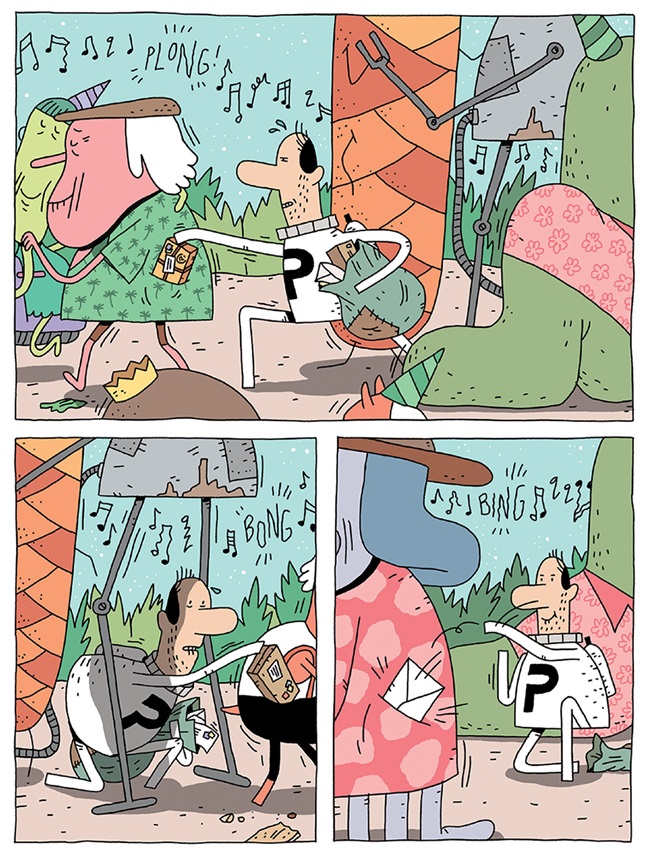 Ilustración de EL CARTERO DEL ESPACIO 3