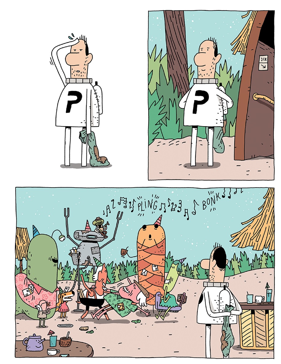 Ilustración de EL CARTERO DEL ESPACIO 3
