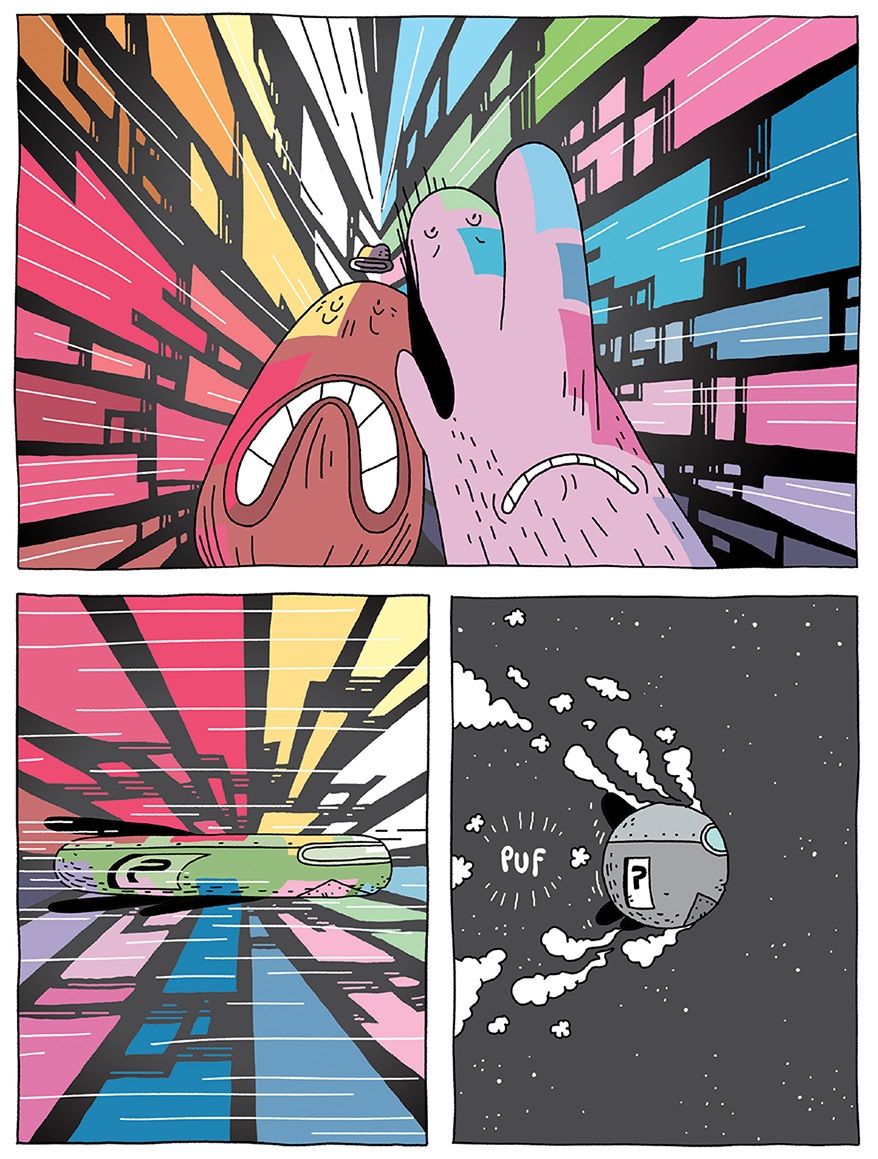 Ilustración de EL CARTERO DEL ESPACIO 3