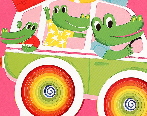 Ilustración de De viaje