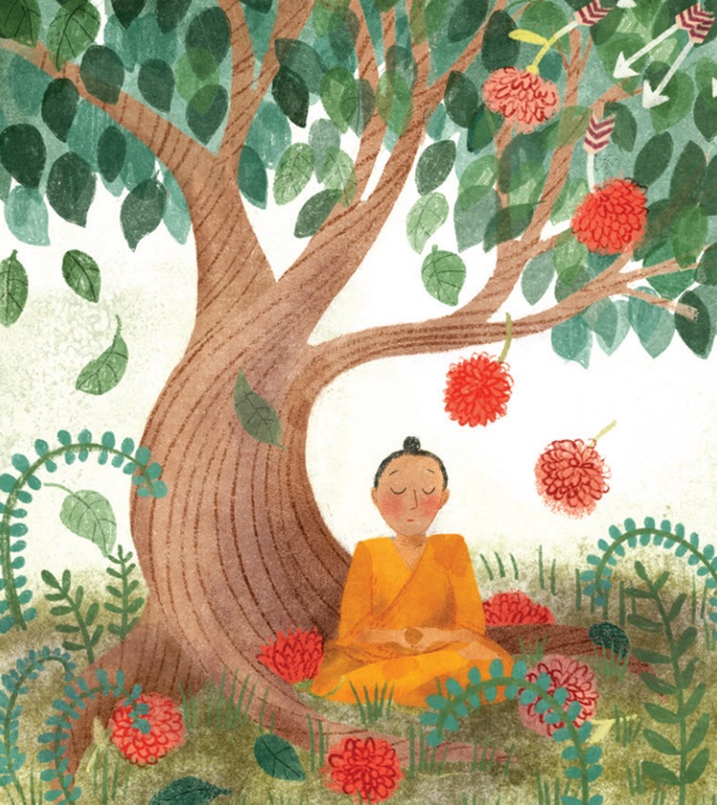 Ilustración de Zen para niños