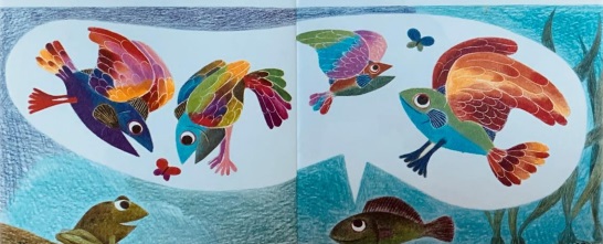 Ilustración de Un pez es un pez