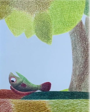 Ilustración de Un pez es un pez