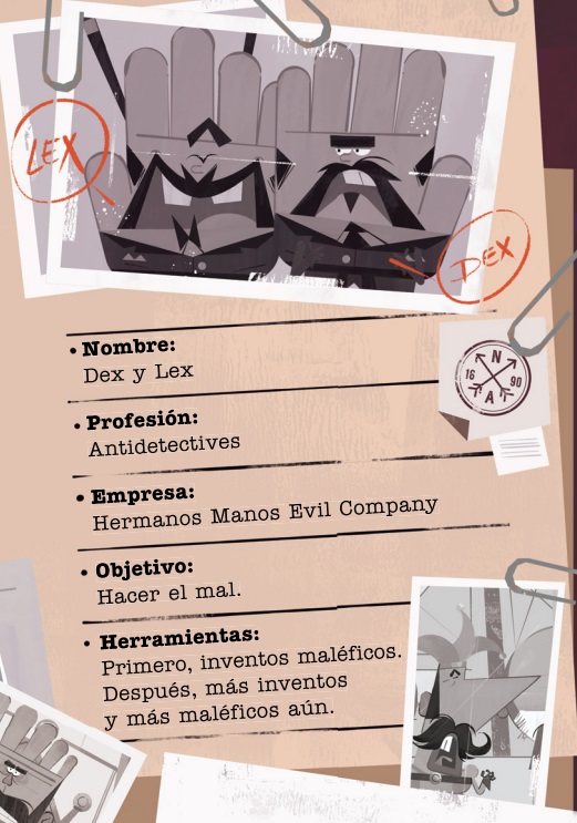 Ilustración de APRIL EYE Y LOS HERMANOS MANOS