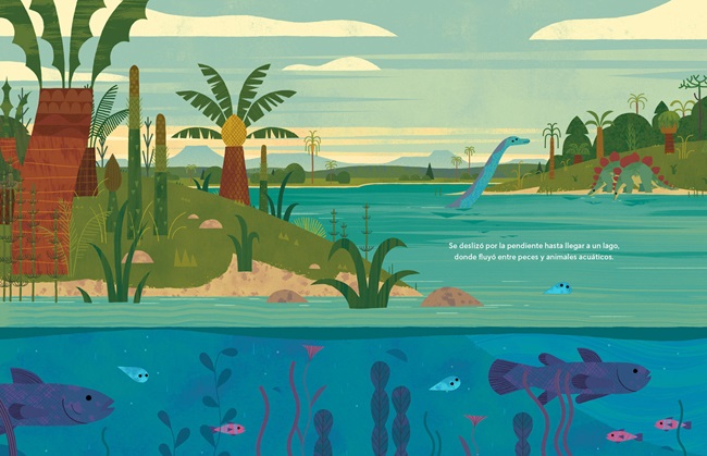 Ilustración de La gota perdida