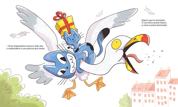 Ilustración de El cumpleaños de Mateo