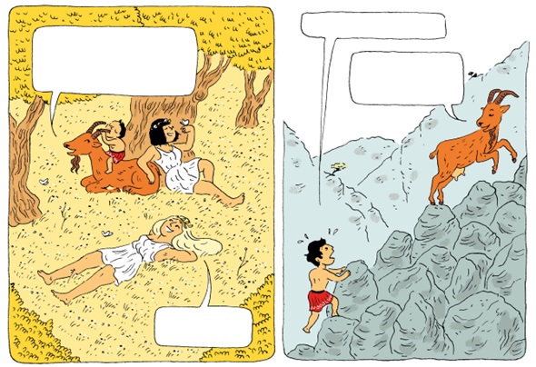 Ilustración de DIOSES Y DIOSAS DE LA MITOLOGÍA GRIEGA