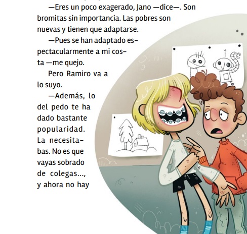 Ilustración de Jano salva el mundo