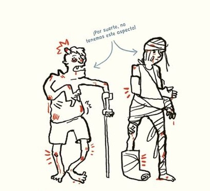 Ilustración de ¡AY!