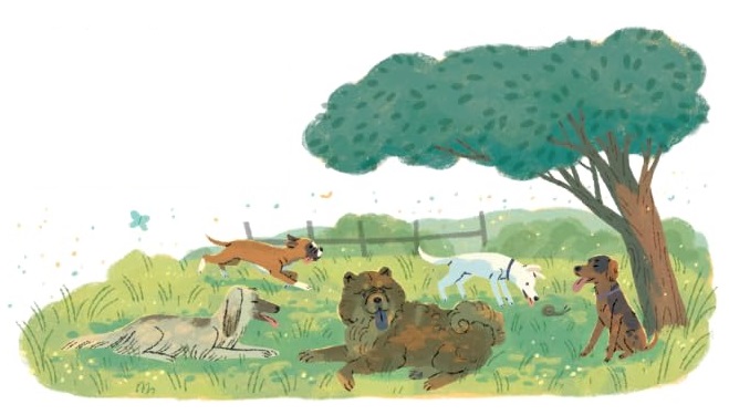 Ilustración de UN MUNDO DE PERROS