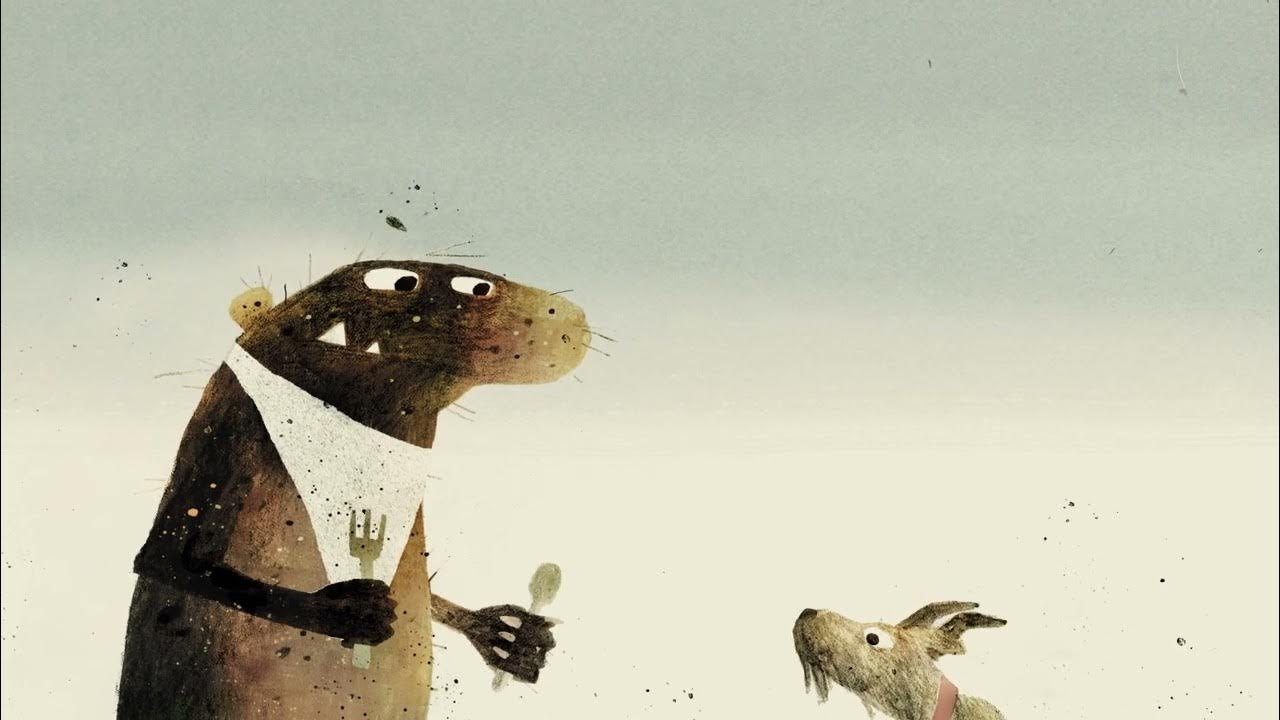 Ilustración de Las tres cabritas y el trol