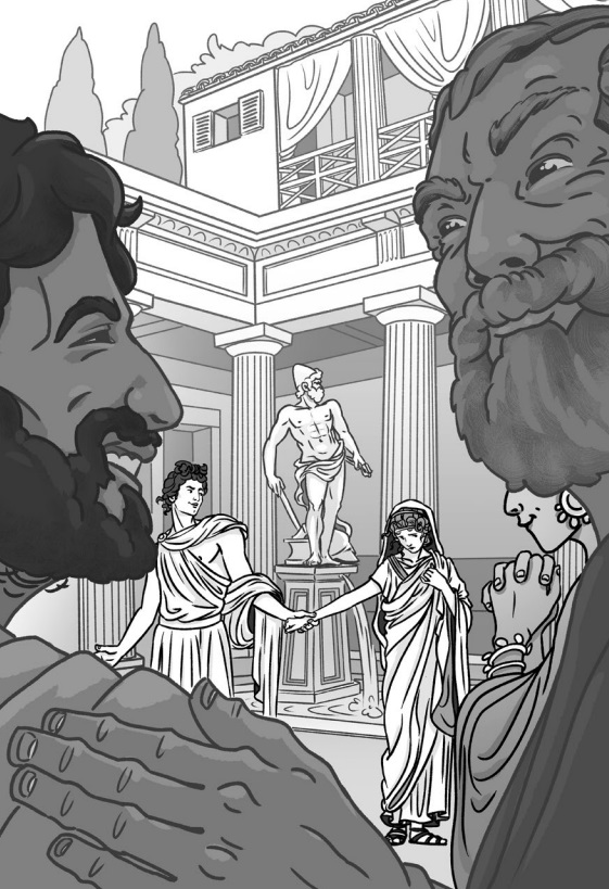 Ilustración de Atenea te espera