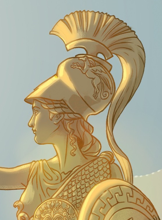 Ilustración de Atenea te espera