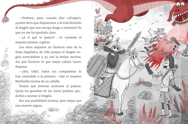 Ilustración de Crónicas de Pizzania