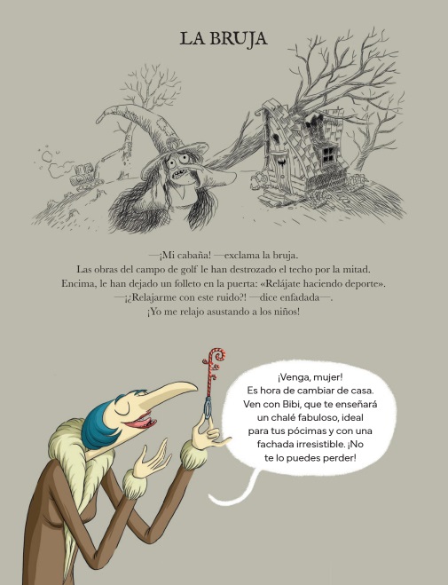 Ilustración de Una casa monstruosa