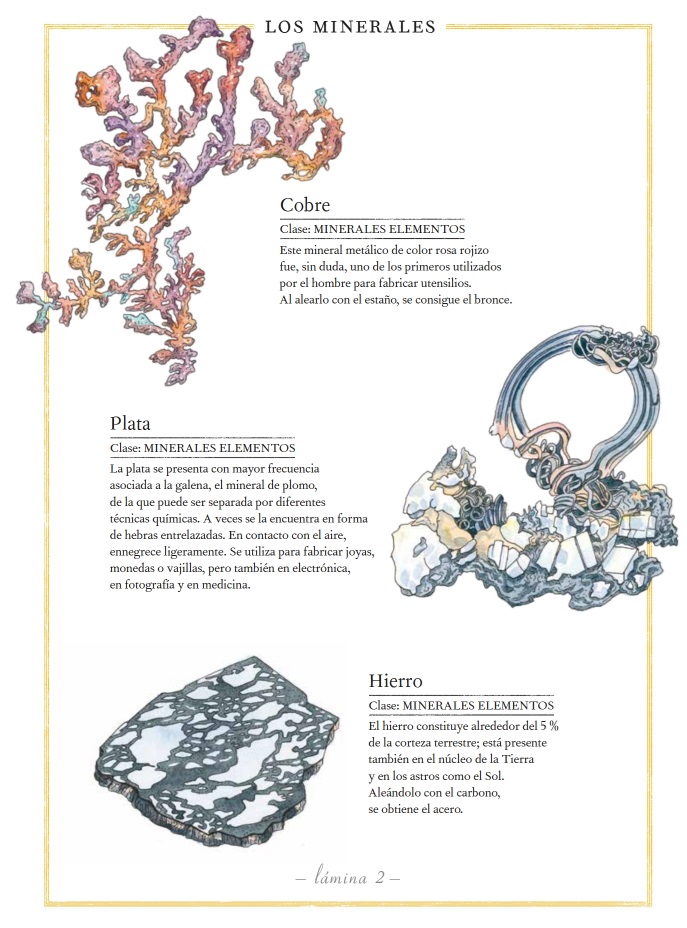 Ilustración de INVENTARIO DE ROCAS Y MINERALES