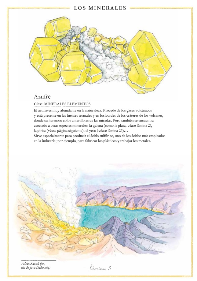 Ilustración de INVENTARIO DE ROCAS Y MINERALES