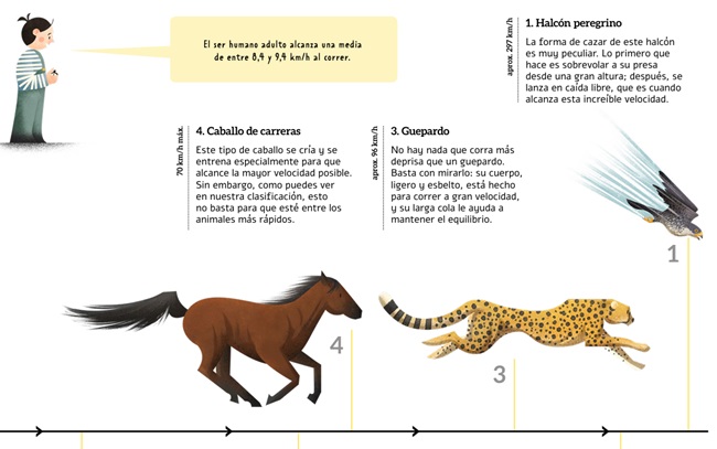 Ilustración de ¿Quién es el primero? Rankings animales