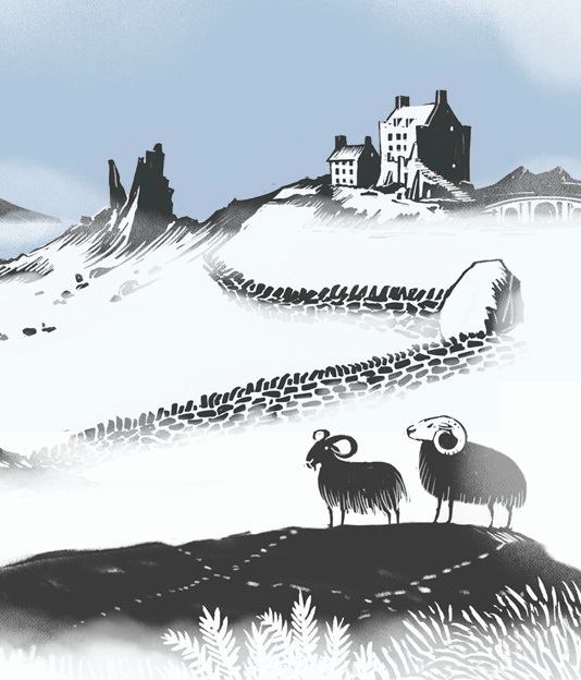 Ilustración de La isla de los susurros
