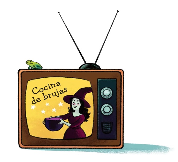 Ilustración de Una cucharada de ranas