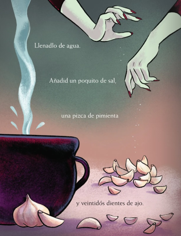 Ilustración de Una cucharada de ranas