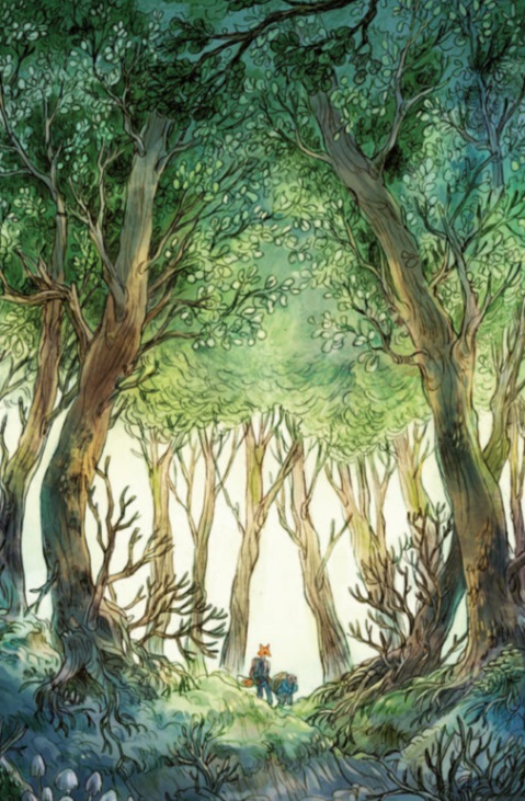 Ilustración de Memorias del bosque
