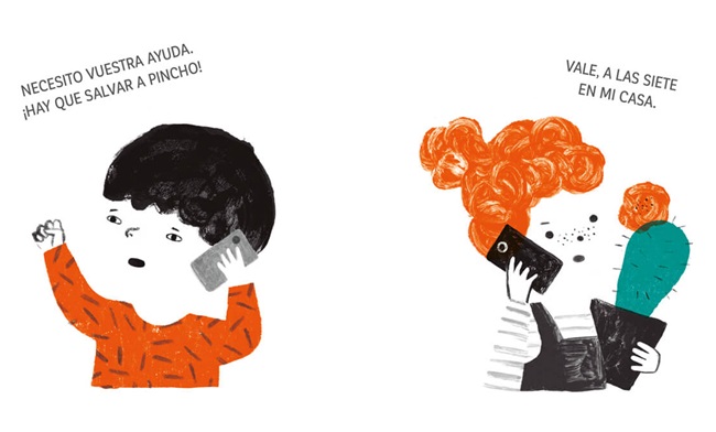 Ilustración de Otto y Pincho