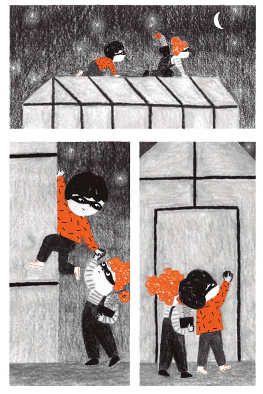 Ilustración de Otto y Pincho