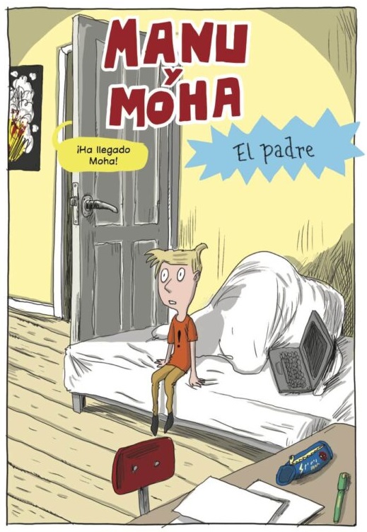 Ilustración de Manu y Moha para siempre