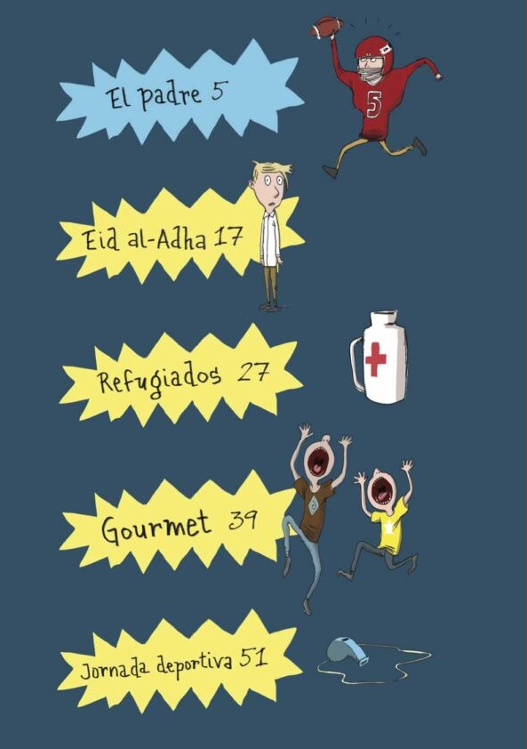 Ilustración de Manu y Moha para siempre