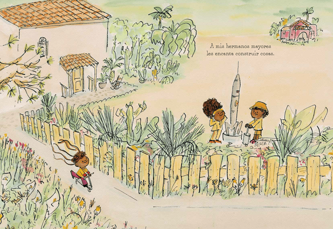 Ilustración de La chispa en mí