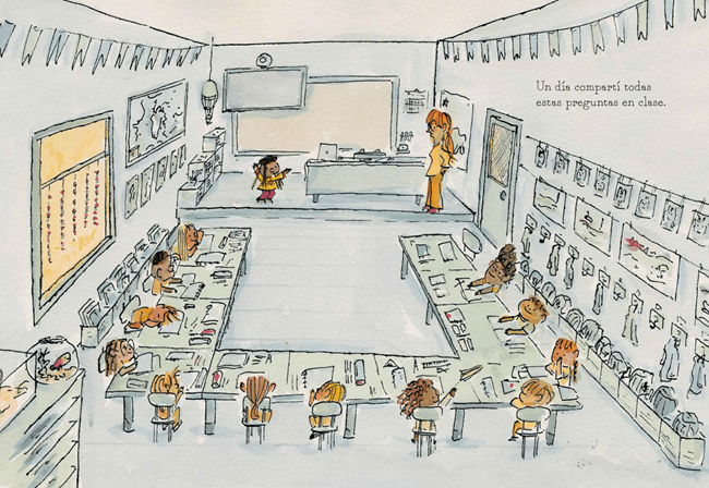 Ilustración de La chispa en mí