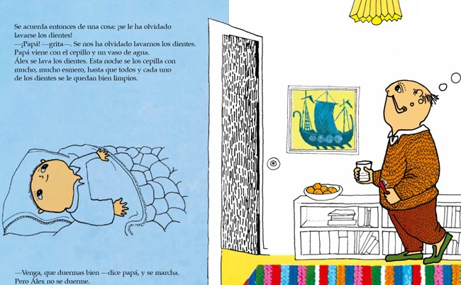 Ilustración de Buenas noches, ÁLEX ÁLVAREZ